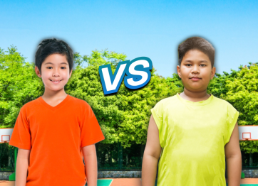 Anak Kurus Versus Anak Gemuk